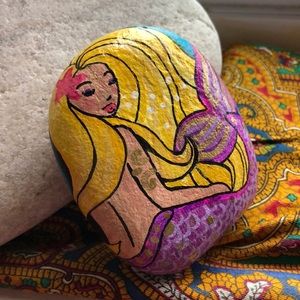 Hand painted mermaid 🧜🏼‍♀️
